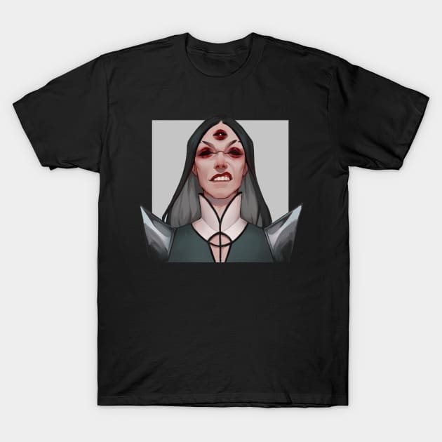 Three eyes T-Shirt by Emilyena